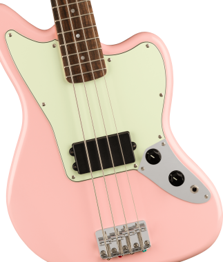 Squier FSR Affinity Series Jaguar Bass H, Laurel Fingerboard, Mint Pickguard, Matching Headstock, Sh
