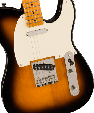 Squier FSR Classic Vibe '50s Telecaster, Maple Fingerboard, Parchment Pickguard, 2-Color Sunburst