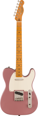 Squier FSR Classic Vibe '50s Telecaster, Maple Fingerboard, Parchment Pickguard, Burgundy Mist