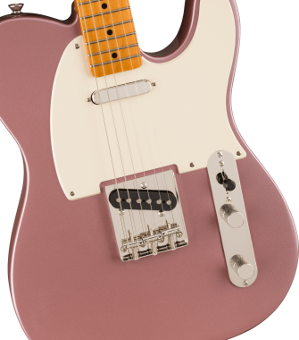 Squier FSR Classic Vibe '50s Telecaster, Maple Fingerboard, Parchment Pickguard, Burgundy Mist