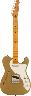 Squier FSR Classic Vibe '60s Telecaster Thinline, Maple Fingerboard, Parchment Pickguard, Aztec Gold