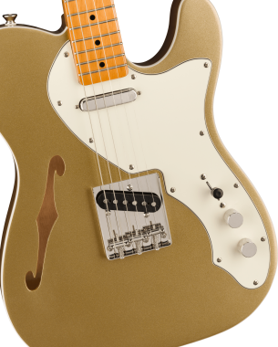 Squier FSR Classic Vibe '60s Telecaster Thinline, Maple Fingerboard, Parchment Pickguard, Aztec Gold