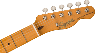 Squier FSR Classic Vibe '60s Telecaster Thinline, Maple Fingerboard, Parchment Pickguard, Aztec Gold
