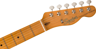 Squier FSR Classic Vibe '60s Telecaster Thinline, Maple Fingerboard, Gold Anodized Pickguard, Desert