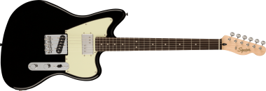 Squier FSR Paranormal Offset Telecaster SH, Black elektromos gitár