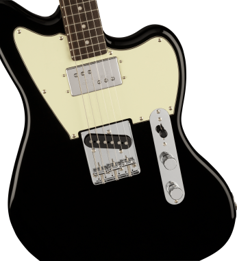 Squier FSR Paranormal Offset Telecaster SH, Black elektromos gitár