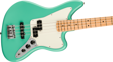 Fender Player Jaguar Bass, Maple Fingerboard, Sea Foam Green