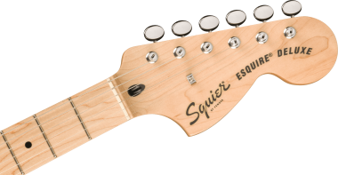 Squier Paranormal Esquire Deluxe, Maple Fingerboard, Black Pickguard, Mocha