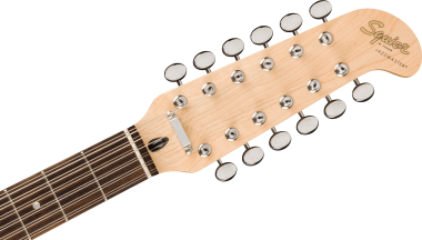 Squier Paranormal Jazzmaster XII, Laurel Fingerboard, Tortoiseshell Pickguard, Olympic White