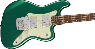 Squier Paranormal Rascal Bass HH, Laurel Fingerboard, Mint Pickguard, Sherwood Green