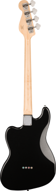 Squier Paranormal Rascal Bass HH, Laurel Fingerboard, White Pearloid Pickguard, Metallic Black
