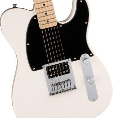 Squier Sonic Esquire H MN Arctic White elektromos gitár