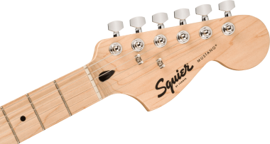 Squier Sonic Mustang HH MN Flash Pink elektromos gitár