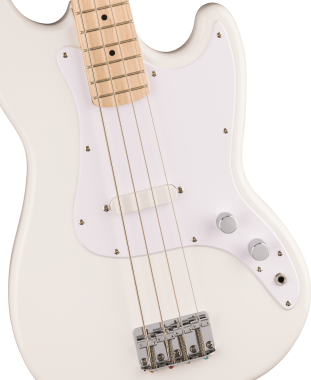 Squier Sonic Bronco Bass MN Arctic White elektromos basszusgitár