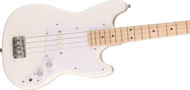 Squier Sonic Bronco Bass MN Arctic White elektromos basszusgitár