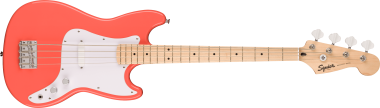 Squier Sonic Bronco Bass MN Tahitian Coral elektromos basszusgitár