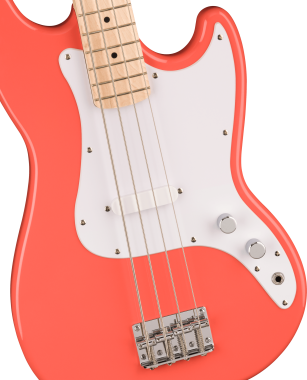 Squier Sonic Bronco Bass MN Tahitian Coral elektromos basszusgitár