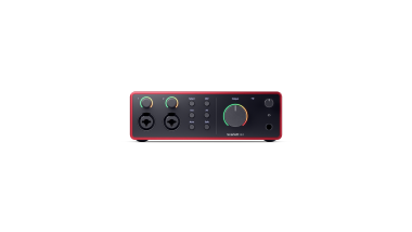 Focusrite Scarlett 4i4 4th Gen negyedik generációs hangkártya