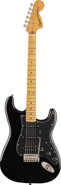 Squier Classic Vibe '70s Stratocaster HSS, Maple Fingerboard, Black
