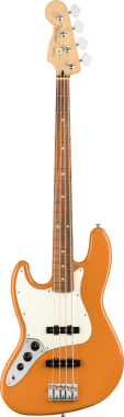 Fender Player Jazz Bass Left-Handed, Pau Ferro Fingerboard, Capri Orange
