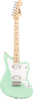 Squier Mini Jazzmaster HH, Maple Fingerboard, Surf Green