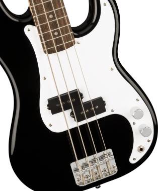 Squier Mini Precision Bass, Laurel Fingerboard, Black