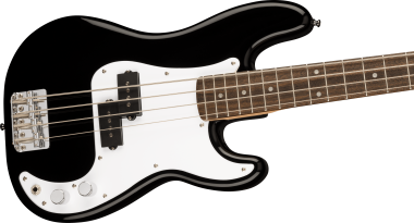 Squier Mini Precision Bass, Laurel Fingerboard, Black