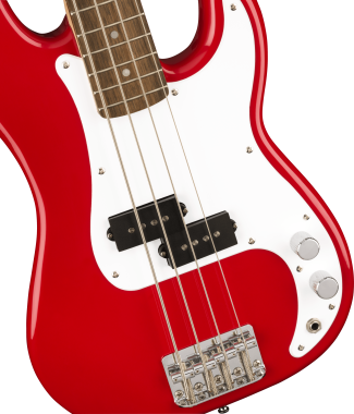 Squier Mini Precision Bass, Laurel Fingerboard, Dakota Red