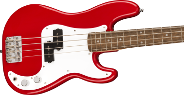Squier Mini Precision Bass, Laurel Fingerboard, Dakota Red