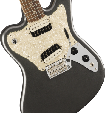 Squier Paranormal Super-Sonic LRL Graphite Metallic elektromos gitár