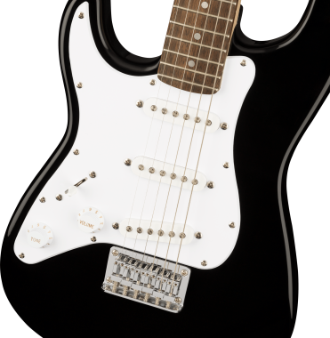 Squier Mini Stratocaster Left-Handed, Laurel Fingerboard, Black