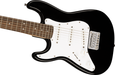 Squier Mini Stratocaster Left-Handed, Laurel Fingerboard, Black