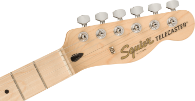Squier Affinity Series Telecaster, Maple Fingerboard, Black Pickguard, 3-Color Sunburst