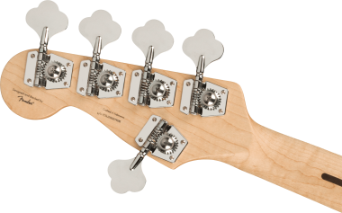 Squier Affinity Series Jazz Bass V, Maple Fingerboard, White Pickguard, Olympic White