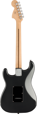 Squier Affinity Series Stratocaster HSS Pack, Laurel Fingerboard, Charcoal Frost Metallic, Gig Bag,