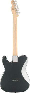 Squier Affinity Series Telecaster Deluxe, Laurel Fingerboard, White Pickguard, Charcoal Frost Metall