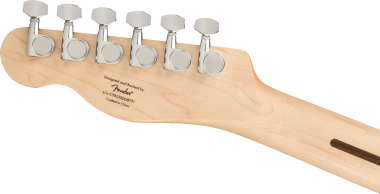 Squier Affinity Series Telecaster Deluxe, Laurel Fingerboard, White Pickguard, Charcoal Frost Metall