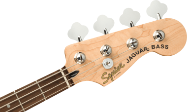 Squier Affinity Series Jaguar Bass H, Laurel Fingerboard, Black Pickguard, Charcoal Frost Metallic