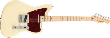 Squier Paranormal Offset Telecaster, Olympic White elektromos gitár