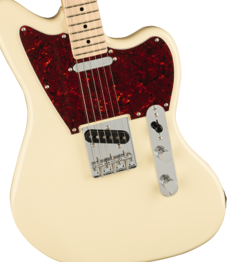 Squier Paranormal Offset Telecaster, Olympic White elektromos gitár