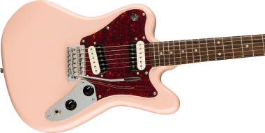 Squier Paranormal Super-Sonic, Shell Pink elektromos gitár