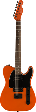 Squier FSR Affinity Series Telecaster HH, Laurel Fingerboard, Black Pickguard, Matching Headstock, B