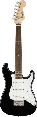 Squier Mini Stratocaster, Laurel Fingerboard, Black