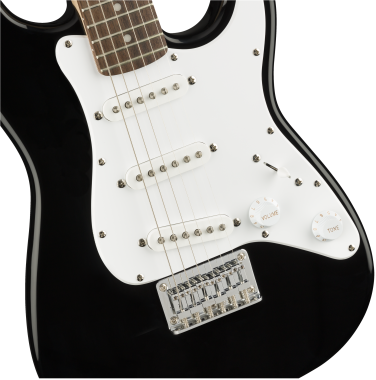 Squier Mini Stratocaster, Laurel Fingerboard, Black