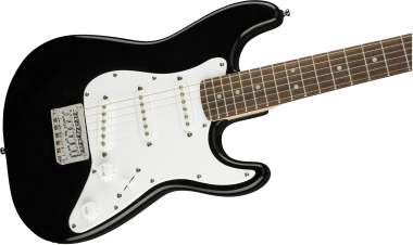 Squier Mini Stratocaster, Laurel Fingerboard, Black