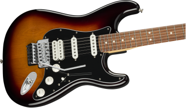 Fender Player Stratocaster Floyd Rose HSS PF 3-Color Sunburst elektromos gitár