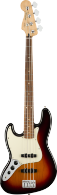 Fender Player Jazz Bass Left-Handed, Pau Ferro Fingerboard, 3-Color Sunburst