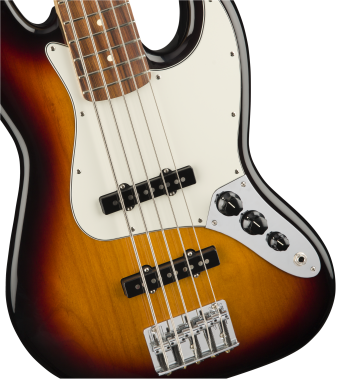 Fender Player Jazz Bass V, Pau Ferro Fingerboard, 3-Color Sunburst