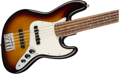 Fender Player Jazz Bass V, Pau Ferro Fingerboard, 3-Color Sunburst