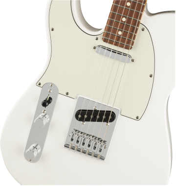 Fender Player Telecaster PF Polar White balkezes elektromos gitár